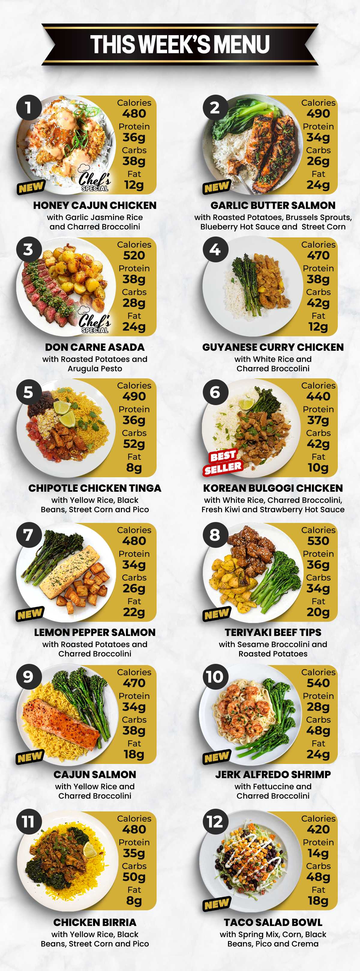 15 Meal Plan - Subscription